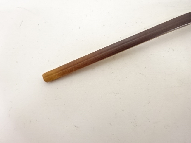  桂典造　竹　茶杓(前大徳寺長谷川寛州書付)(銘：山里)